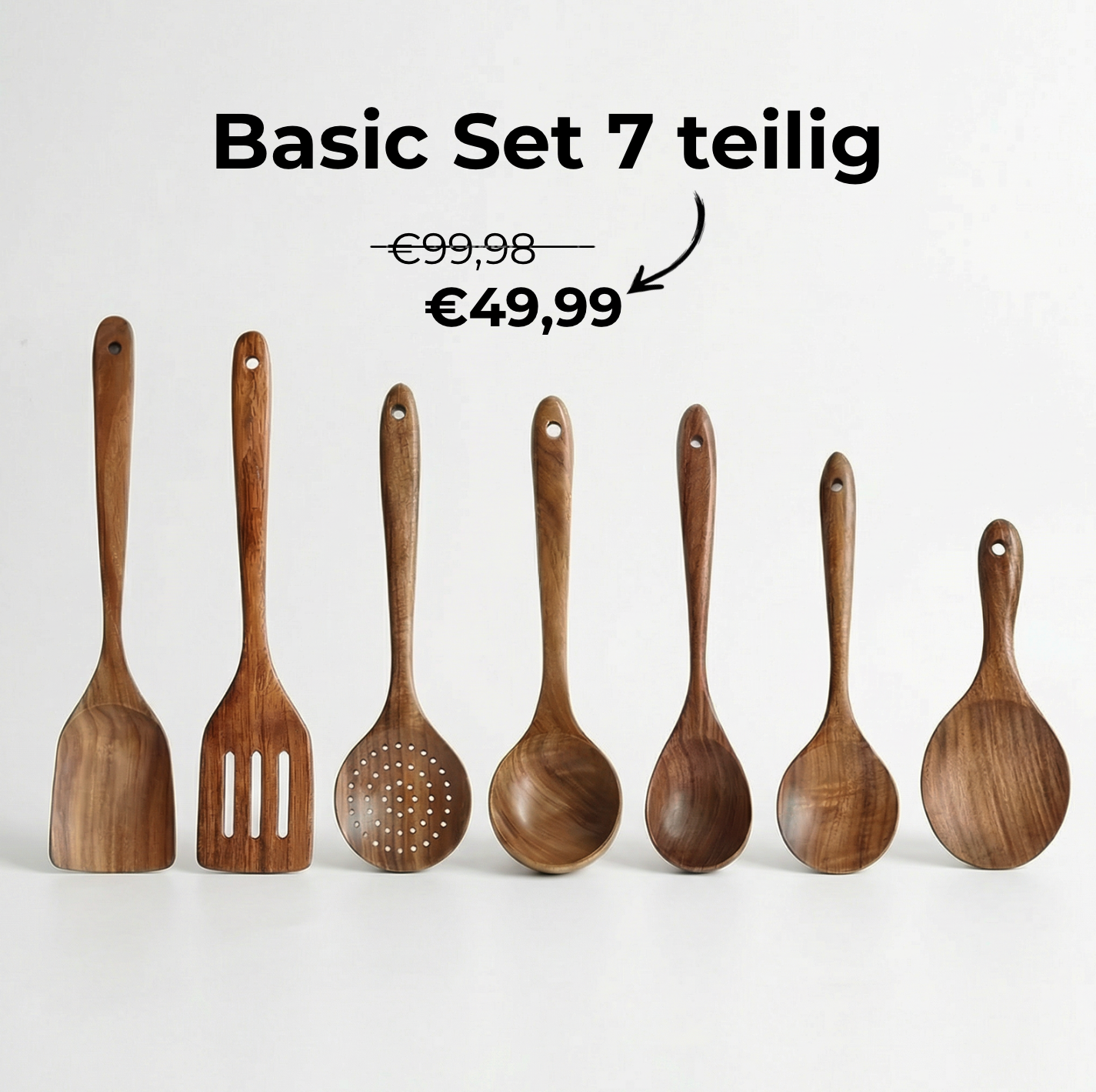 PureKüche™ Premium Teak-Set