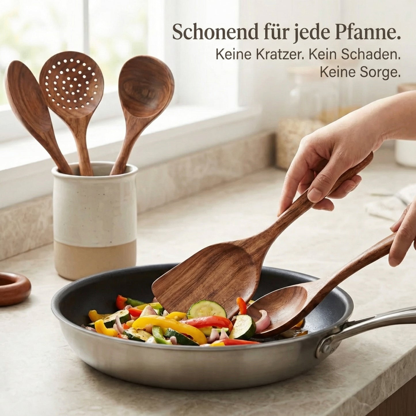 PureKüche™ Premium Teak-Set